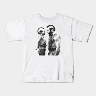 Mr T and little barracus Kids T-Shirt